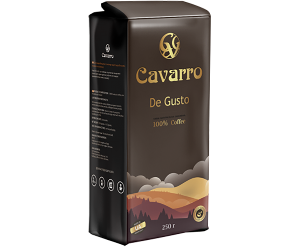 Кофе молотый Cavarro De Gusto 250 гр