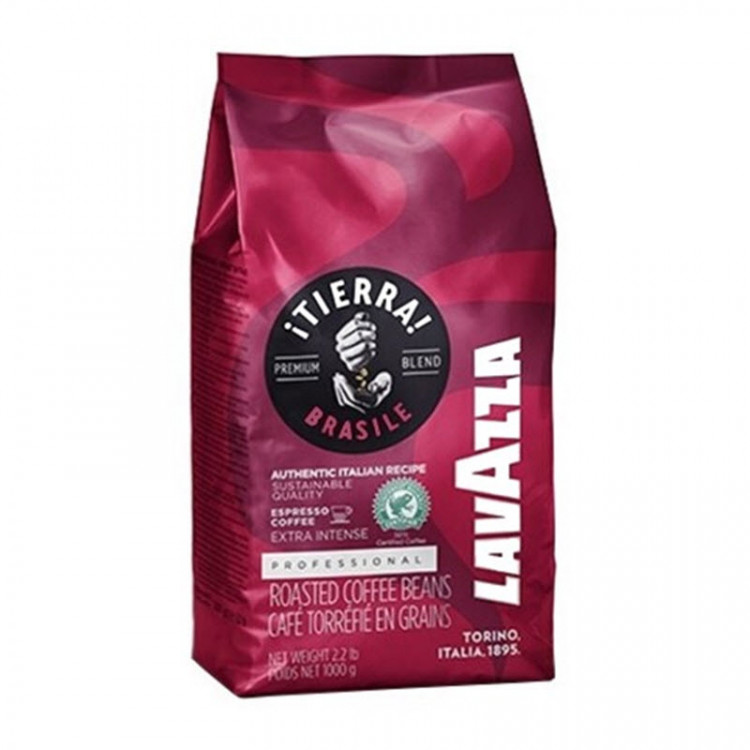 Кофе в зернах Lavazza Tierra Brasille Extra Intensе 1 кг