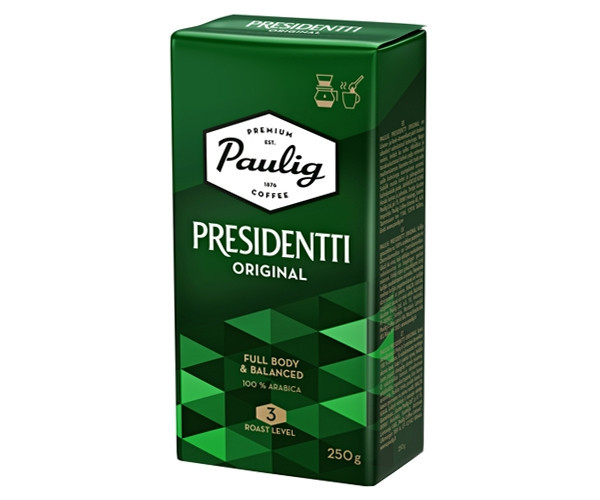 Кофе молотый Paulig Presidentti Original 250гр