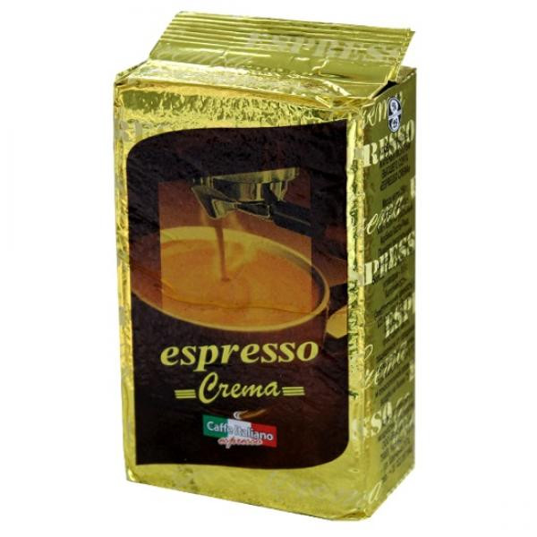 Кофе молотый Віденська кава Espresso Crema мелена 250 гр