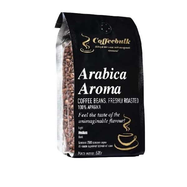 Кофе в зернах Arabica Aroma CoffeeBulk 500 гр