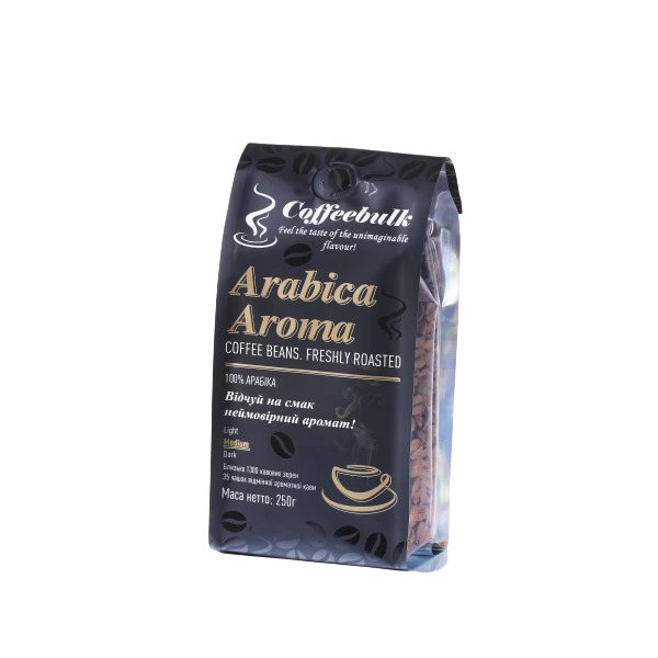 Кофе в зернах Arabica Aroma CoffeeBulk 250 гр new