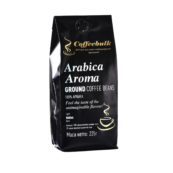 Кофе в зернах Arabica Aroma CoffeeBulk 225 гр