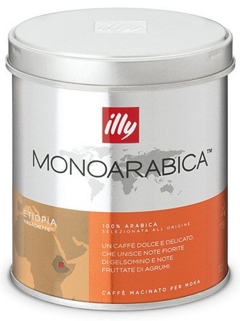 Кофе молотый Illy Ethiopia Monoarabika 125 гр