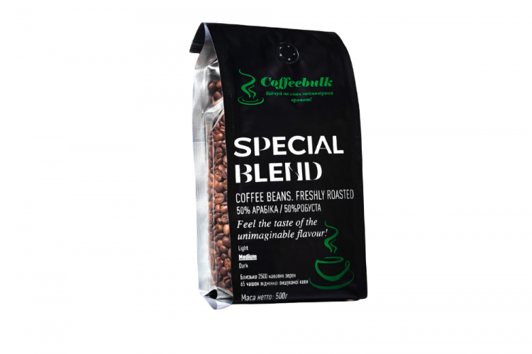 Кофе в зернах Special blend CoffeeBulk 500 гр