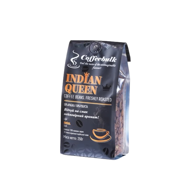 Кофе в зернах Indian Queen CoffeeBulk 250 гр new