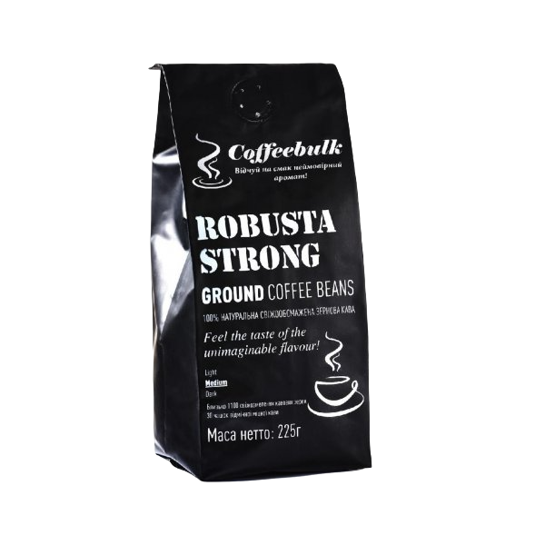 Кофе молотый Robusta Strong CoffeeBulk 225 гр