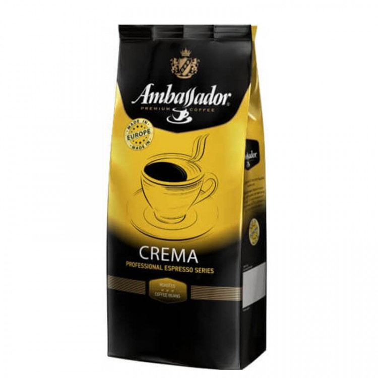 Кофе в зернах Ambassador Crema 1 кг