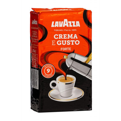 Кофе молотый Lavazza Crema e Gusto Forte 250 гр