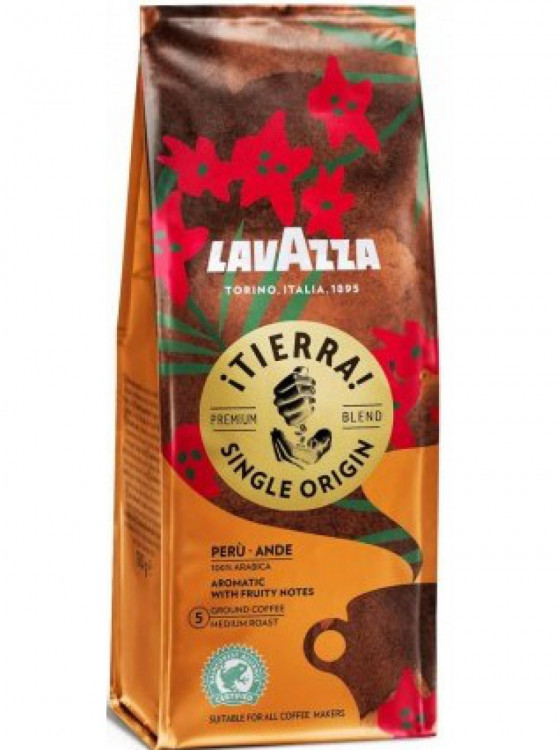 Кофе молотый Lavazza Tierra Peru 180 гр