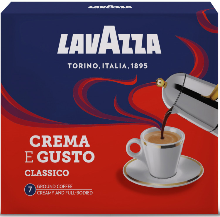 Кофе молотый Lavazza Crema Gusto 2х250 гр promo pack