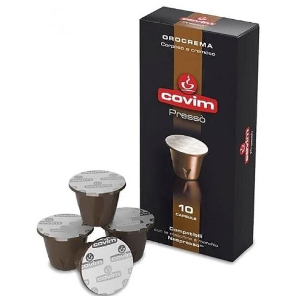 Кофе в капсулах Covim Oro Crema капсулы Nespresso 10 шт